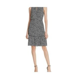 Karl Lagerfeld Polka Dot Blouson Dress NWT‎